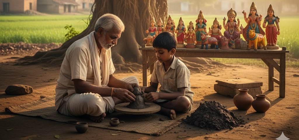 Vilachery Clay Dolls